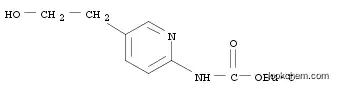 Molecular Structure of 1260897-34-4 (tert-Butyl (5-(2-hydroxyethyl)pyridin-2-yl)carbaMate)